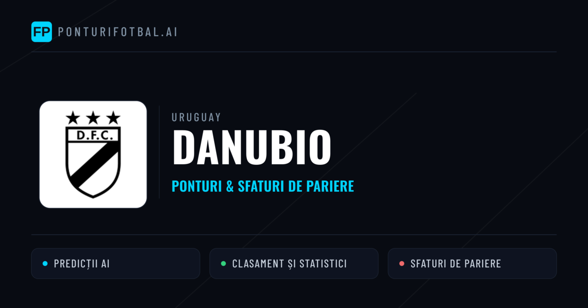 Danubio Ponturi și statistici