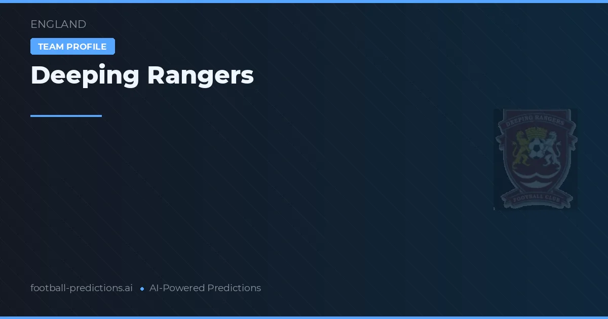 Deeping Rangers Ponturi și statistici