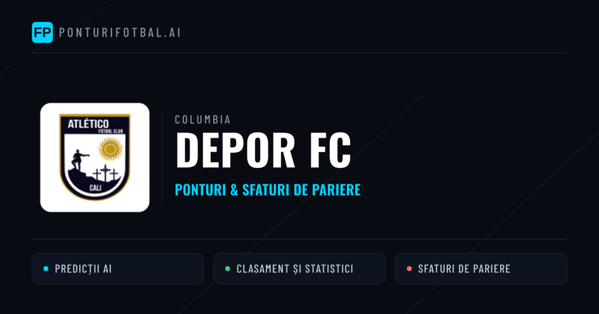 Depor FC Ponturi și statistici