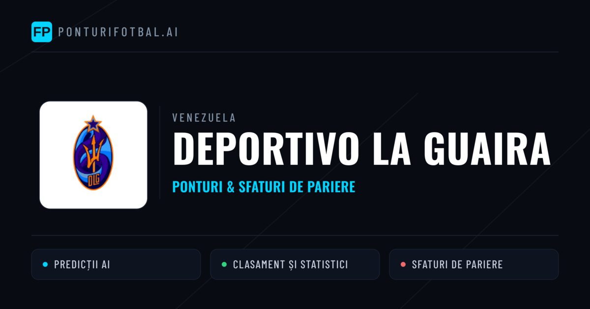 Deportivo La Guaira Ponturi și statistici