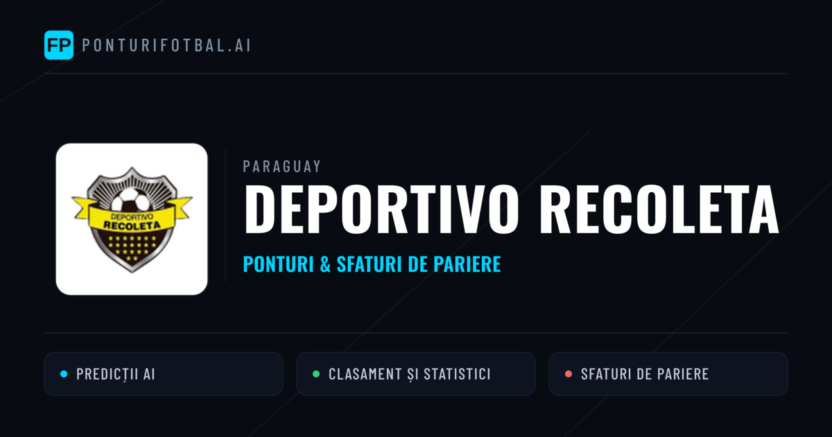 Deportivo Recoleta Ponturi și statistici
