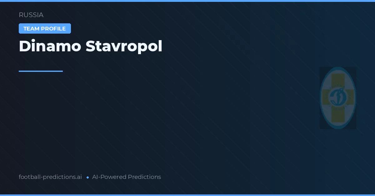 Dinamo Stavropol Ponturi și statistici