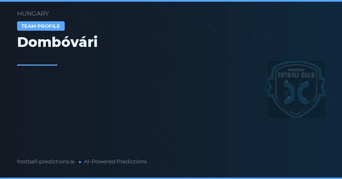 Dombóvári Ponturi și statistici