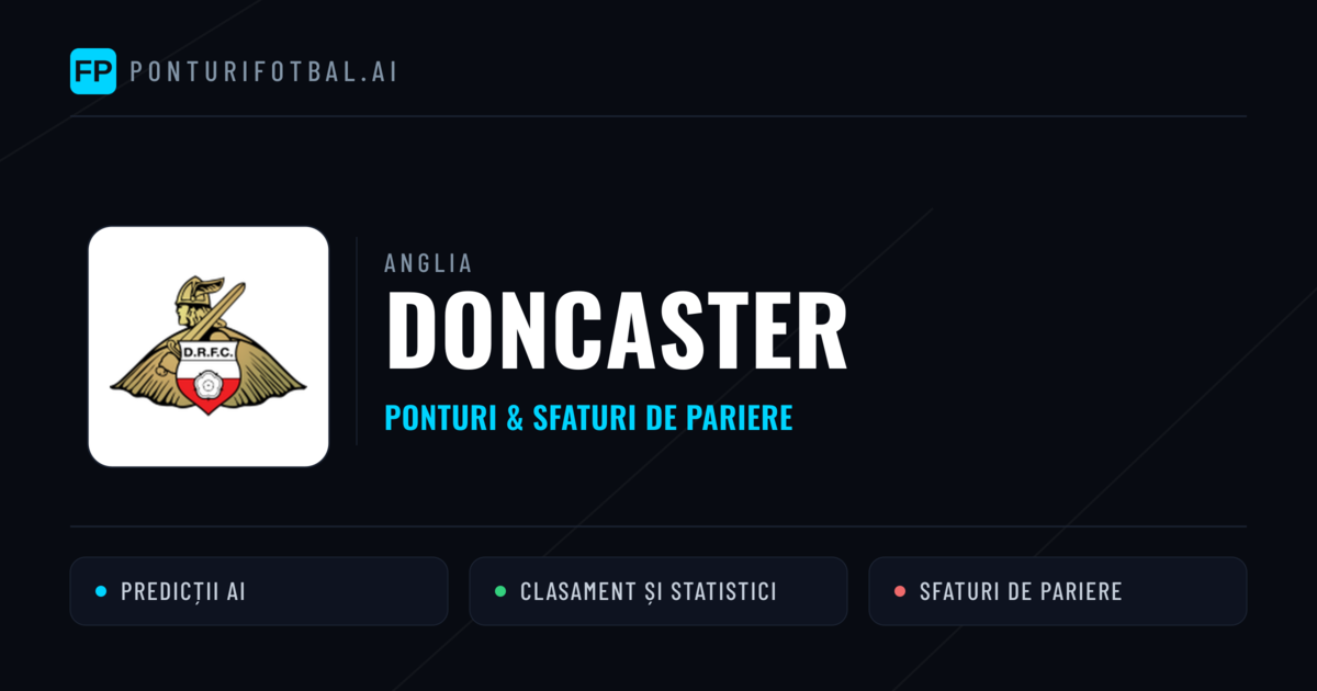 Doncaster Ponturi și statistici