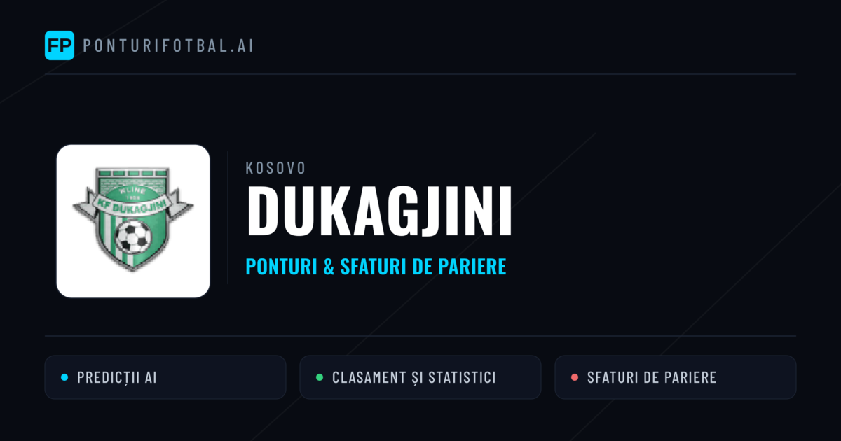 Dukagjini Ponturi și statistici