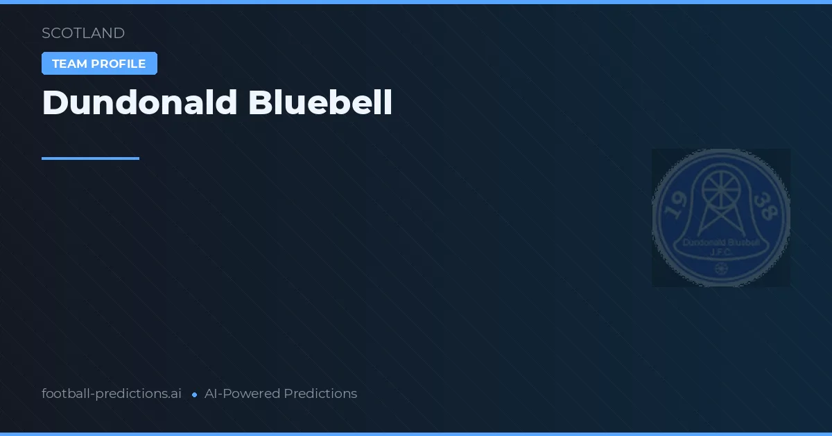 Dundonald Bluebell Ponturi și statistici