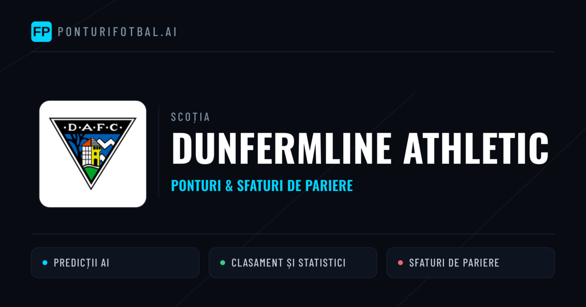 Dunfermline Athletic Ponturi și statistici