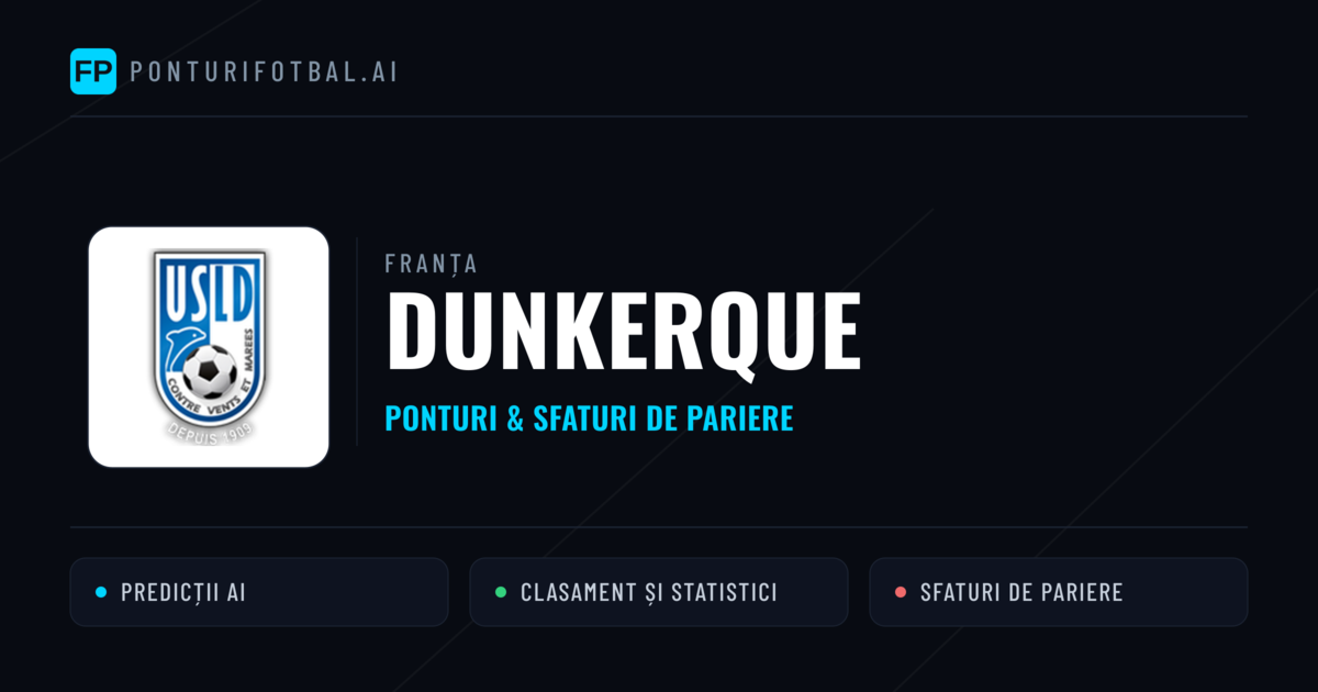 Dunkerque Ponturi și statistici
