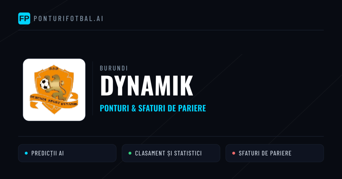 Dynamik Ponturi și statistici