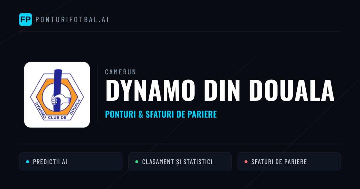 Dynamo din Douala Ponturi și statistici