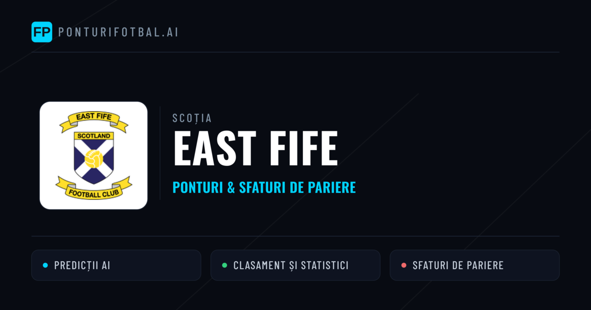 East Fife Ponturi și statistici