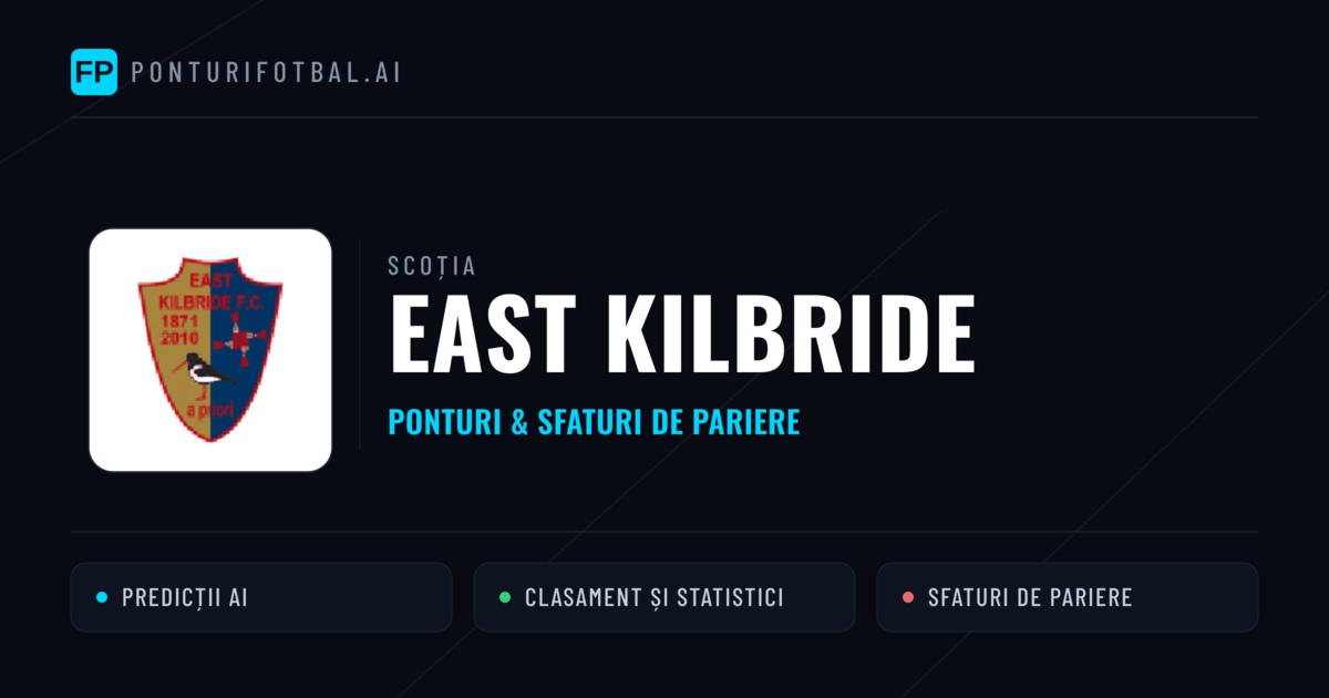East Kilbride Ponturi și statistici