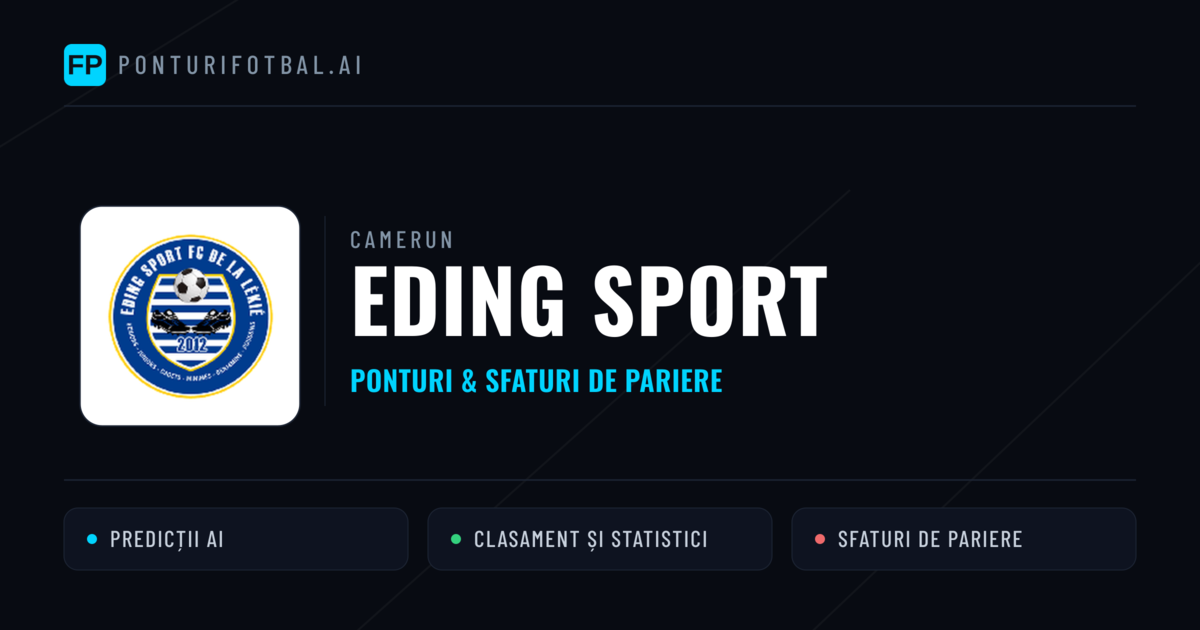 Eding Sport Ponturi și statistici