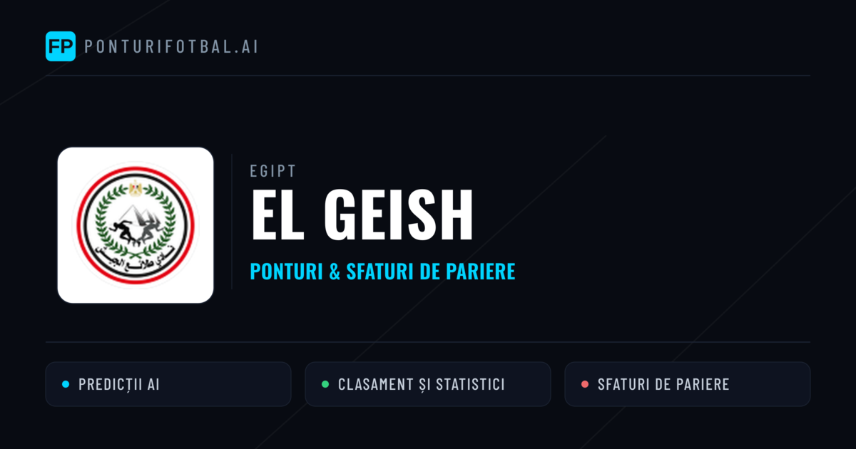 El Geish Ponturi și statistici