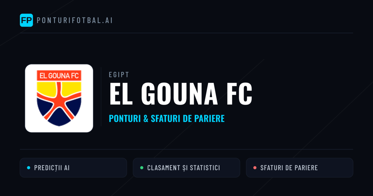 El Gouna FC Ponturi și statistici