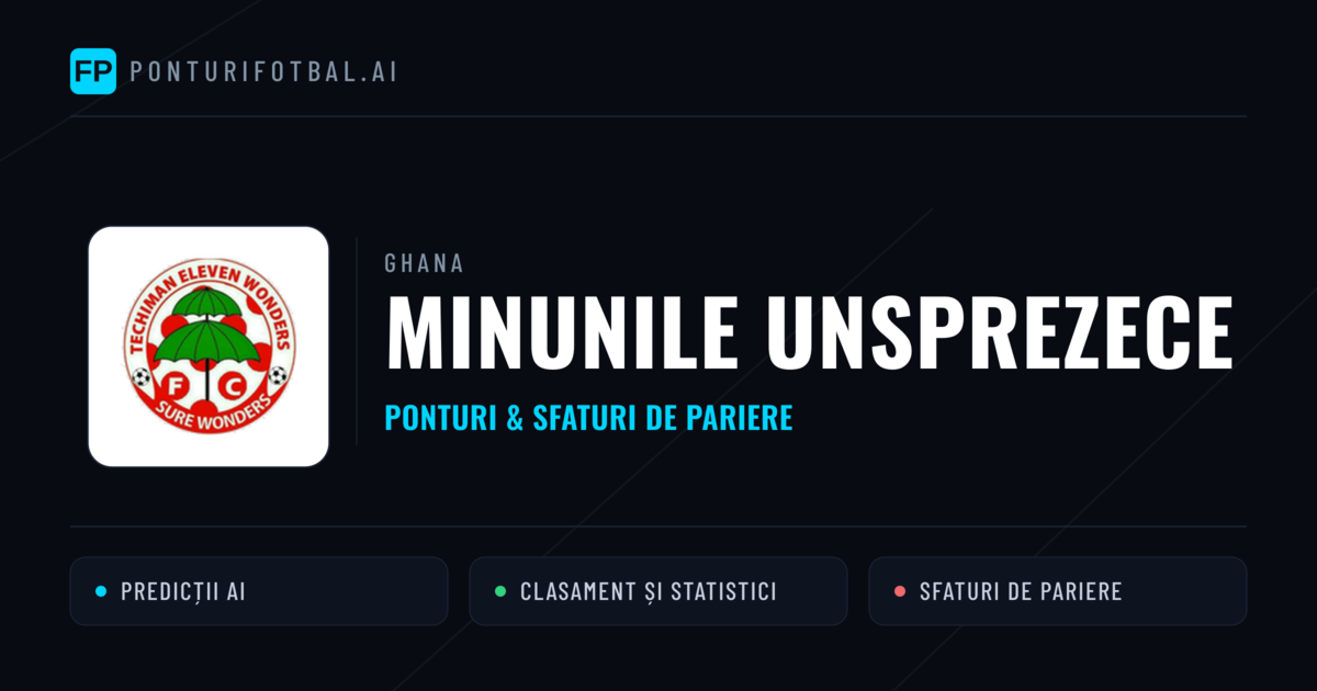 Minunile unsprezece Ponturi și statistici