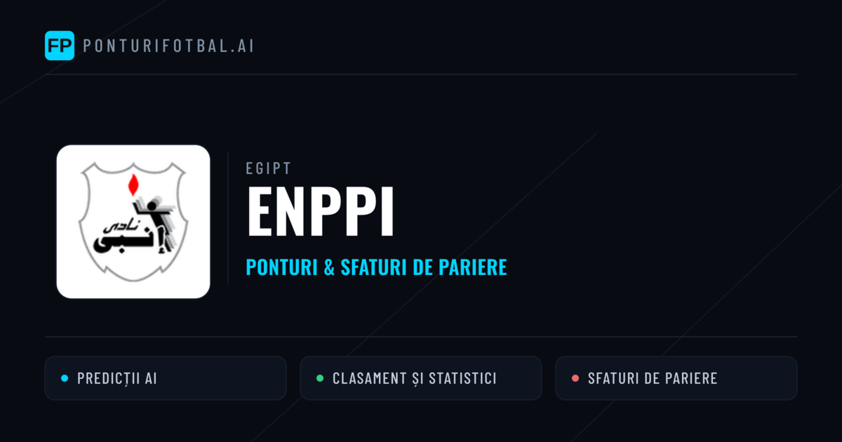 Enppi Ponturi și statistici