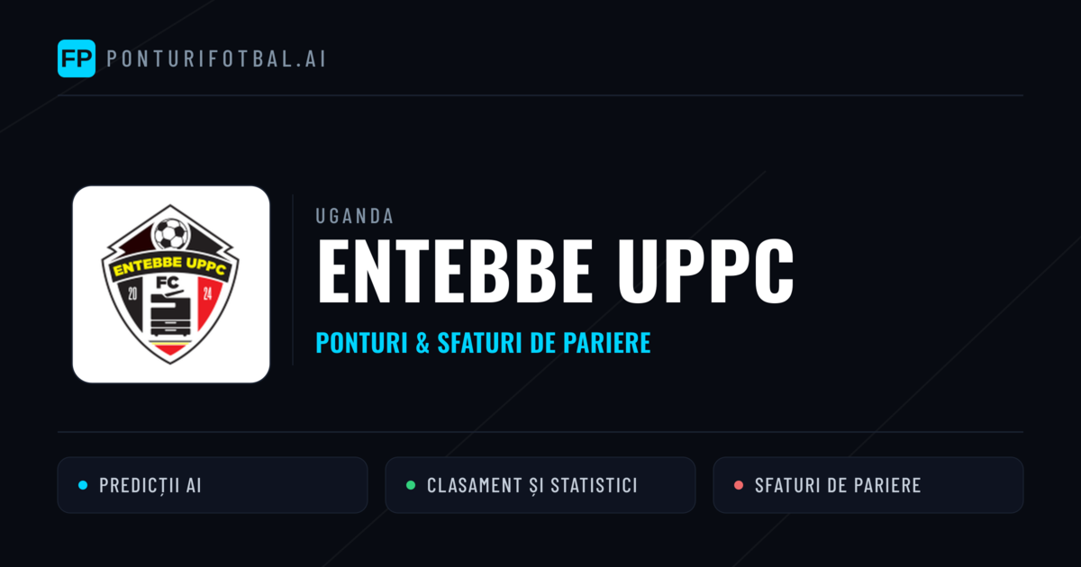 Entebbe UPPC Ponturi și statistici