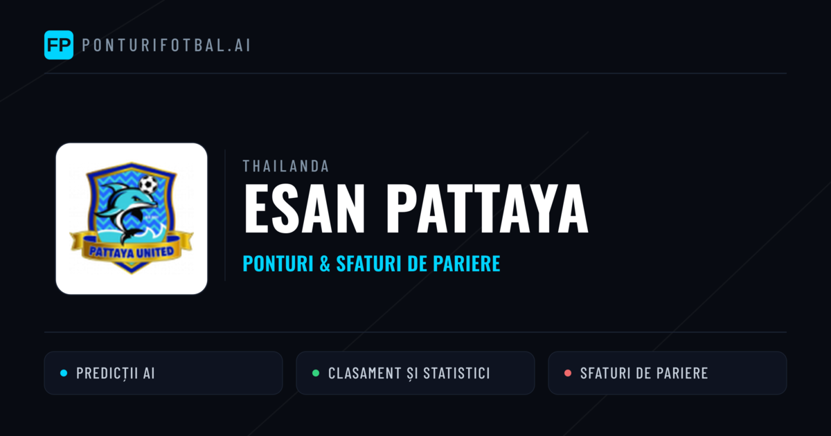 Esan Pattaya Ponturi și statistici