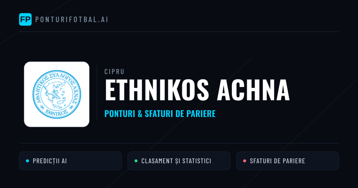 Ethnikos Achna Ponturi și statistici