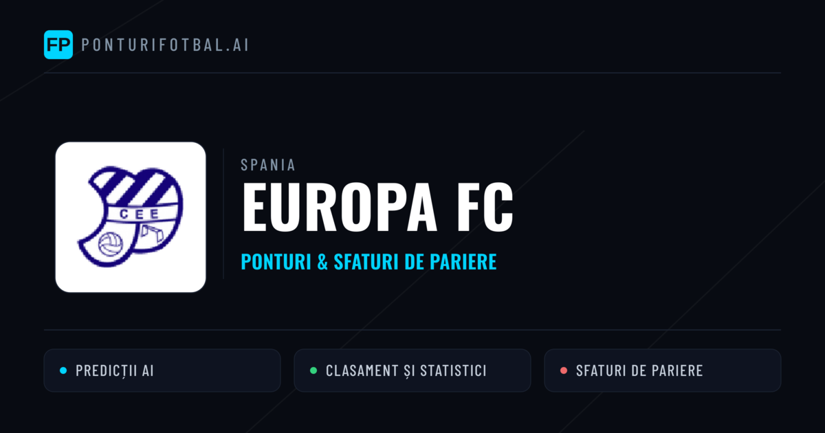 Europa FC Ponturi și statistici