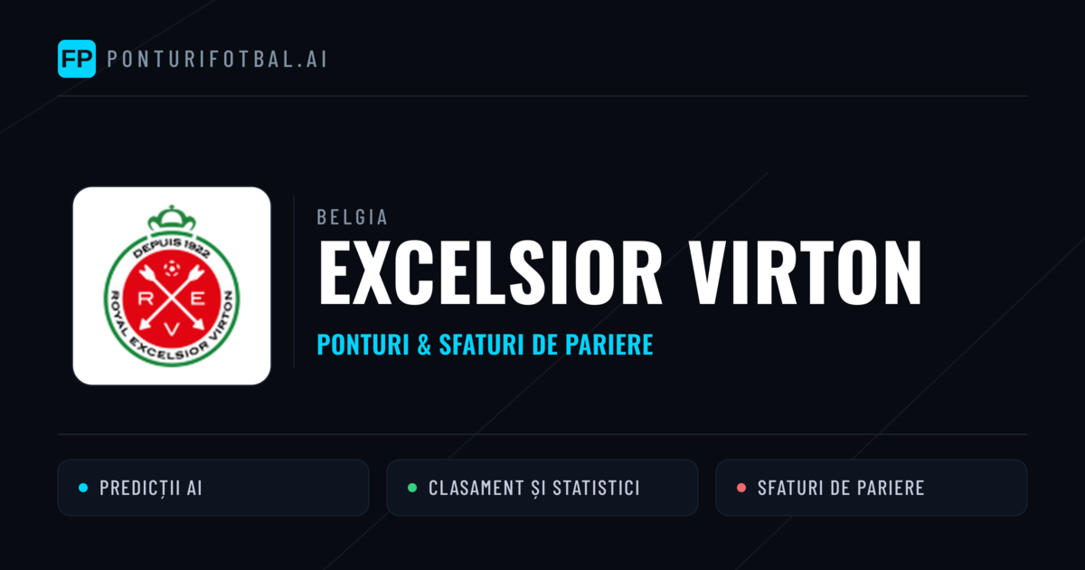 Excelsior Virton Ponturi și statistici