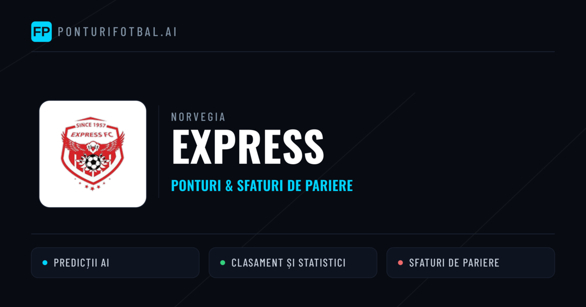 Express Ponturi și statistici