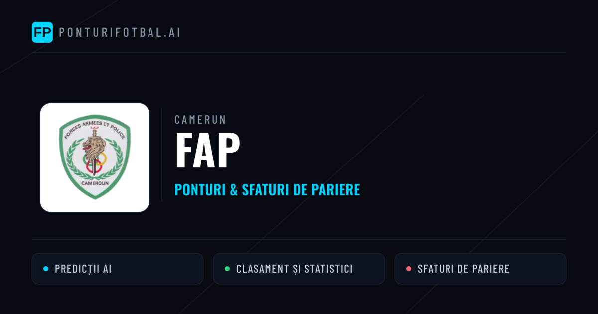 FAP Ponturi și statistici