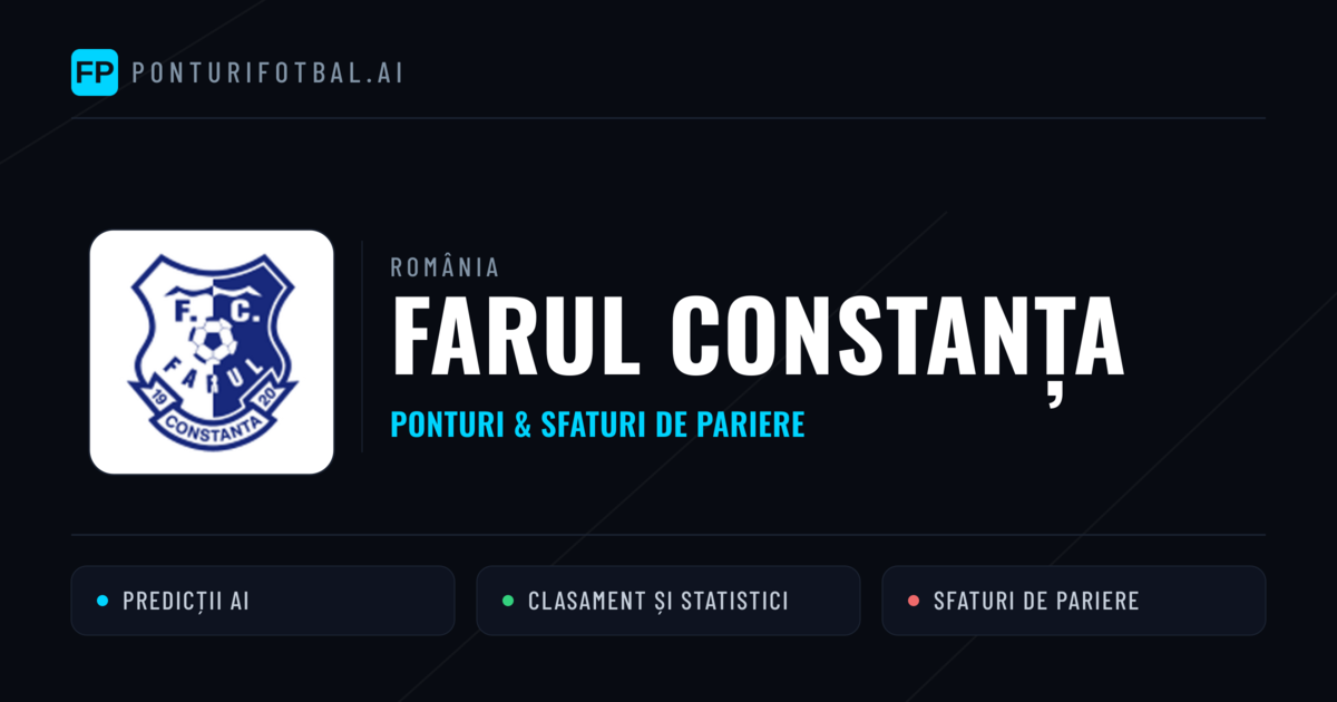 Farul Constanța Ponturi și statistici