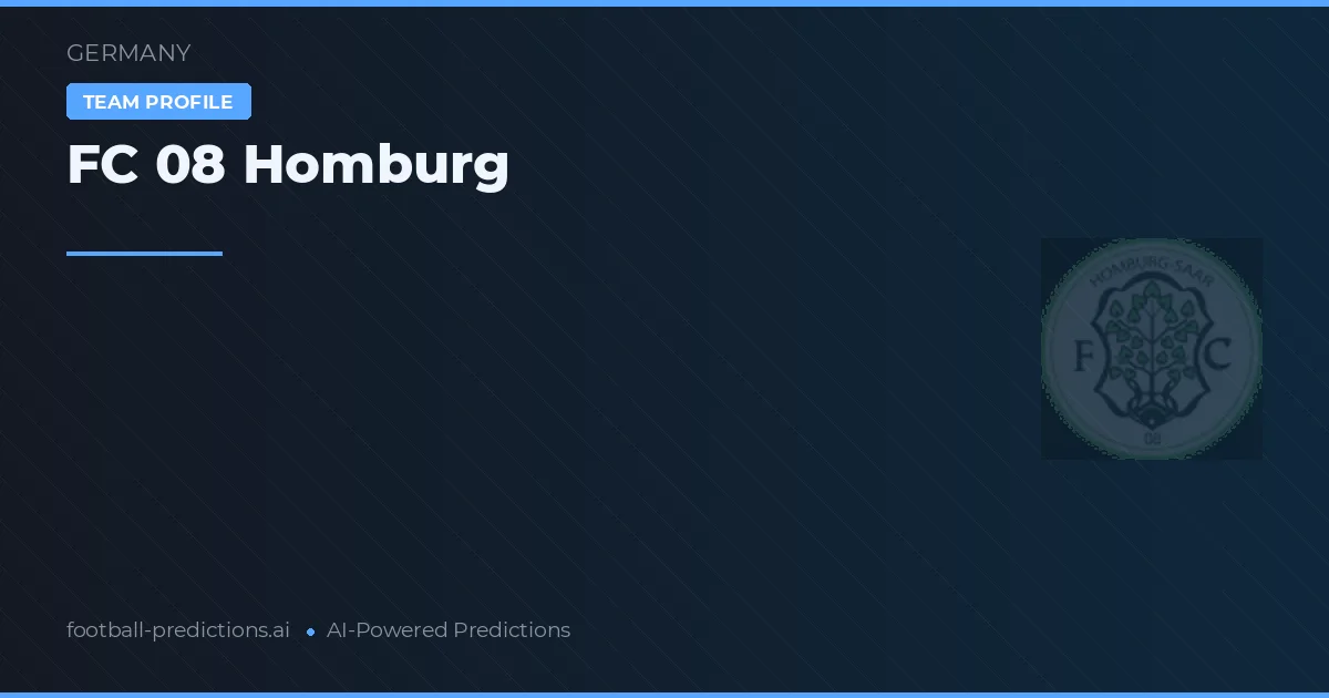 FC Homburg Ponturi și statistici