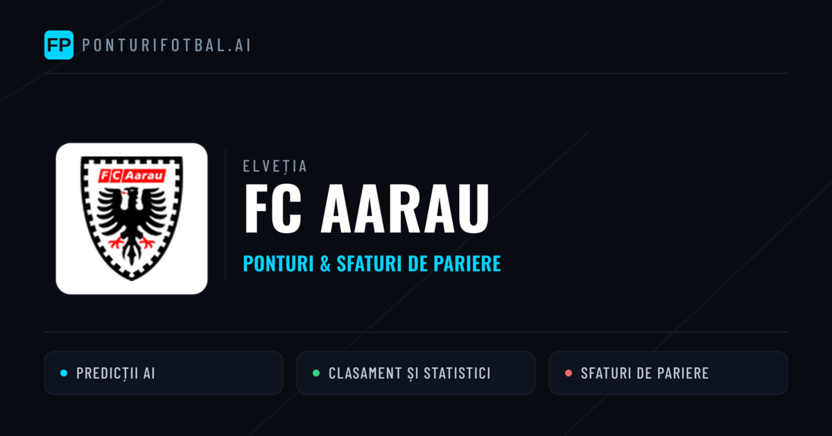 FC Aarau Ponturi și statistici
