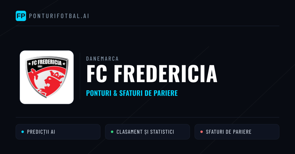 FC Fredericia Ponturi și statistici