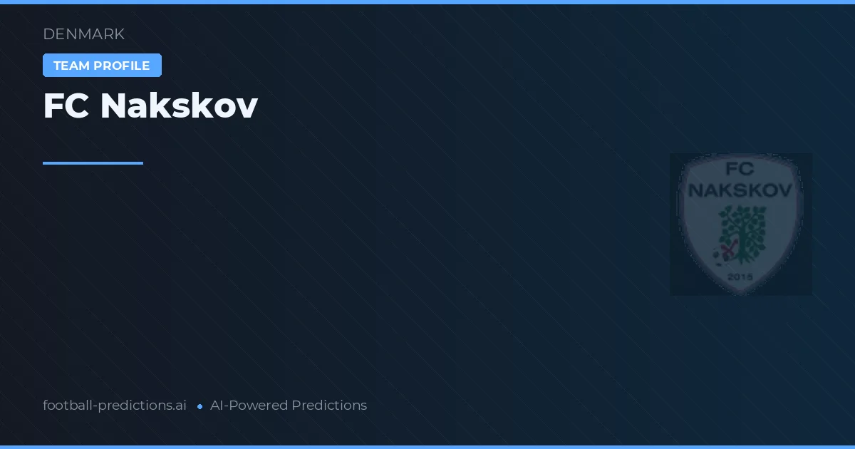 FC Nakskov Ponturi și statistici