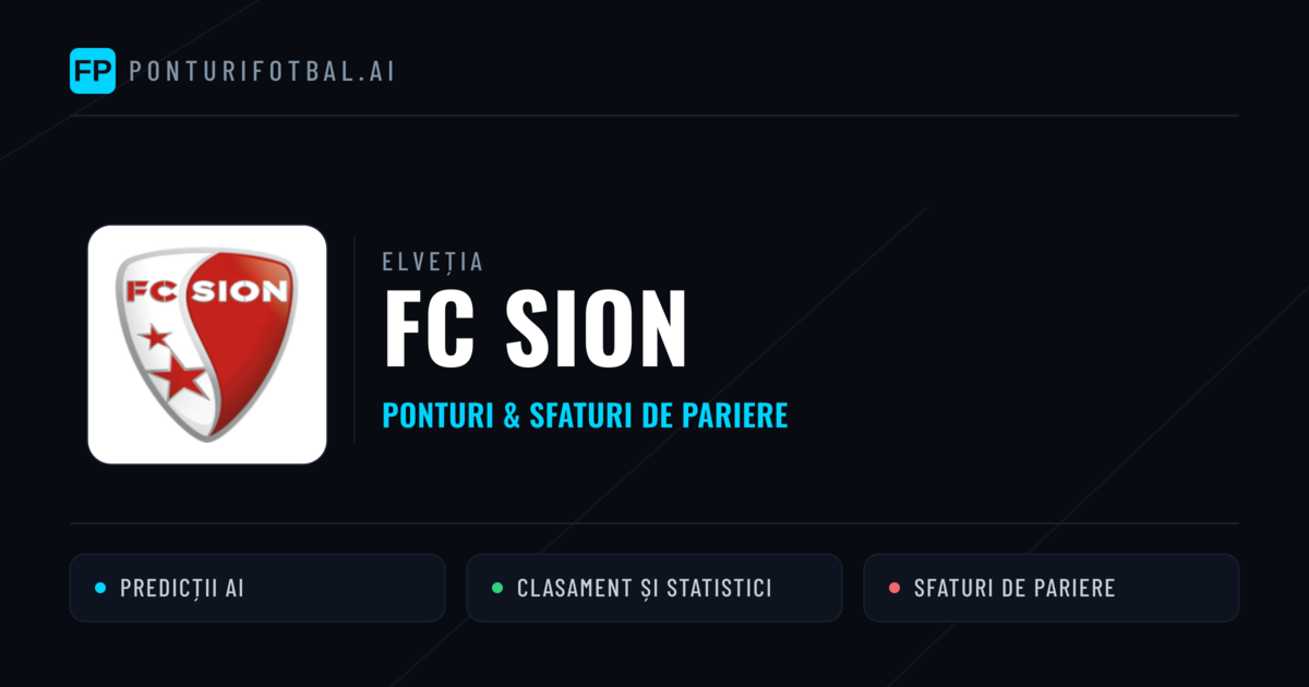 FC Sion Ponturi și statistici