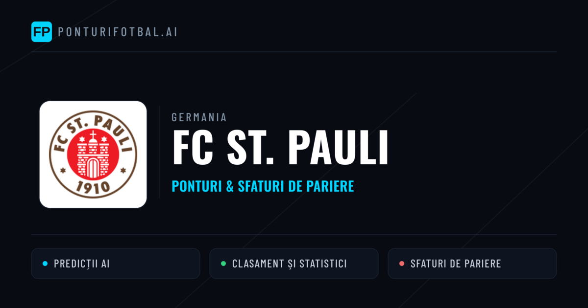 FC St. Pauli Ponturi și statistici
