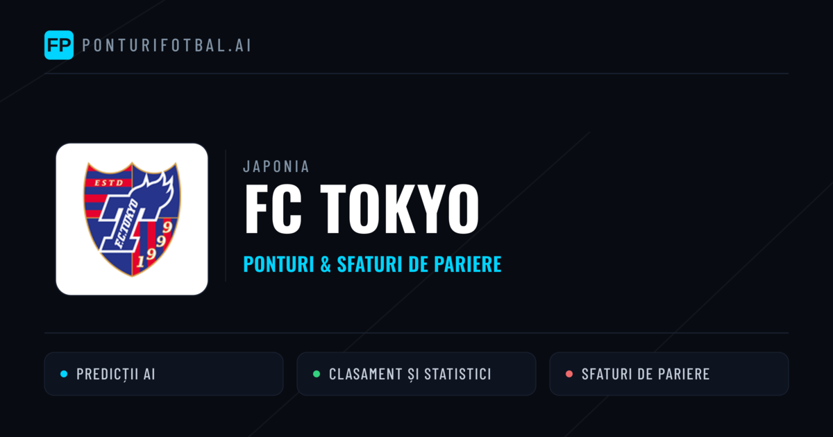FC Tokyo Ponturi și statistici