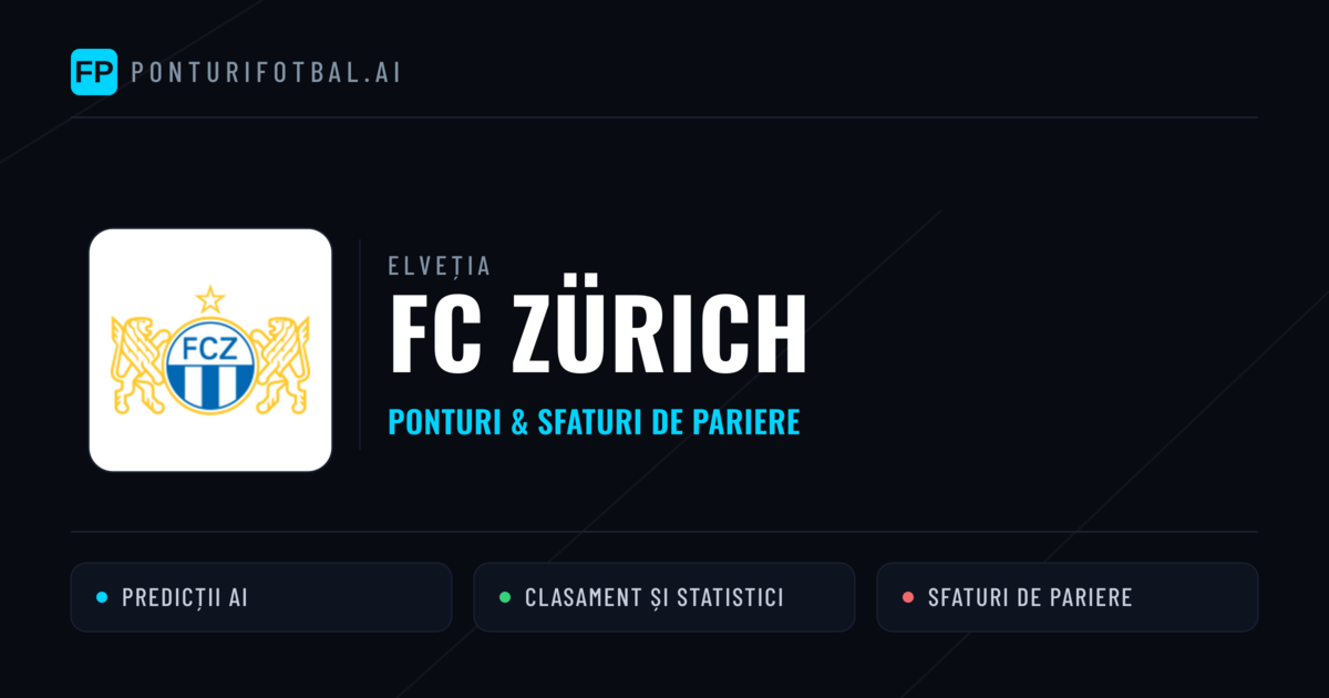 FC Zürich Ponturi și statistici