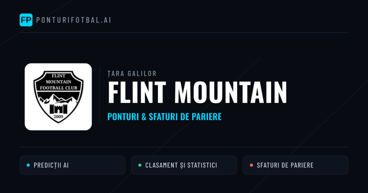 Flint Mountain Ponturi și statistici