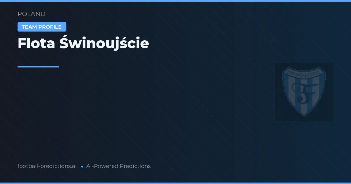 Flota Świnoujście Ponturi și statistici