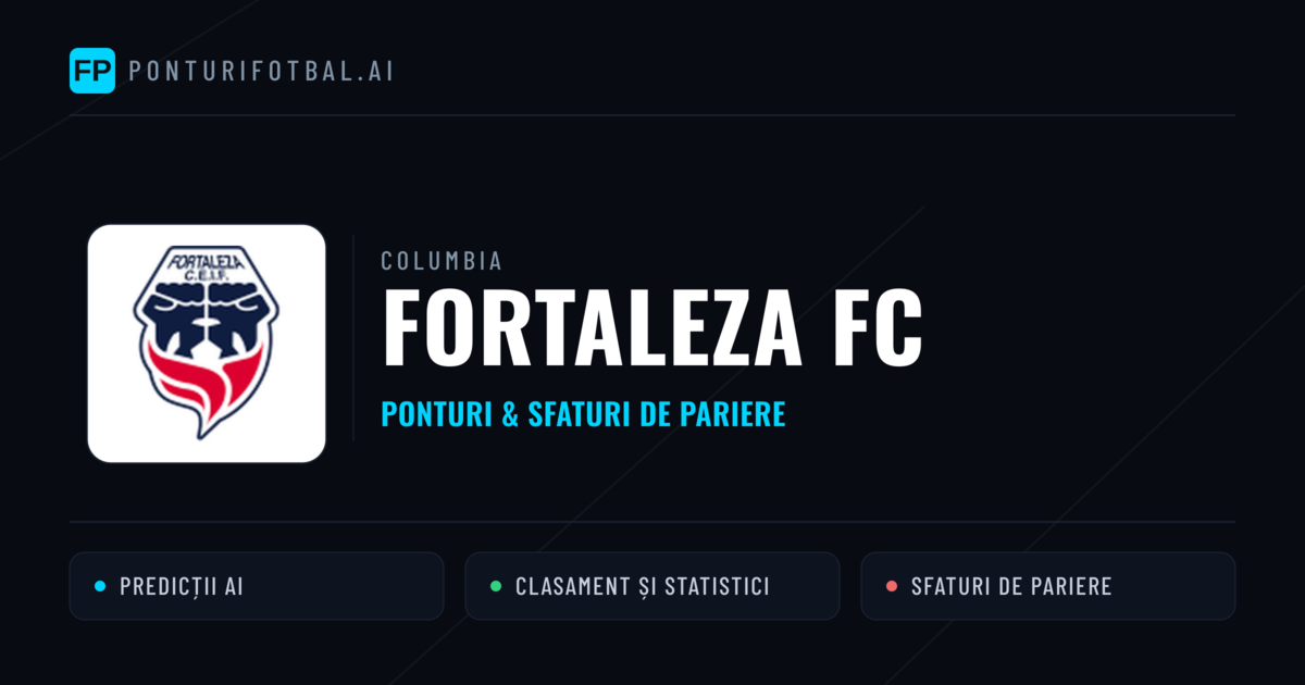 Fortaleza FC Ponturi și statistici