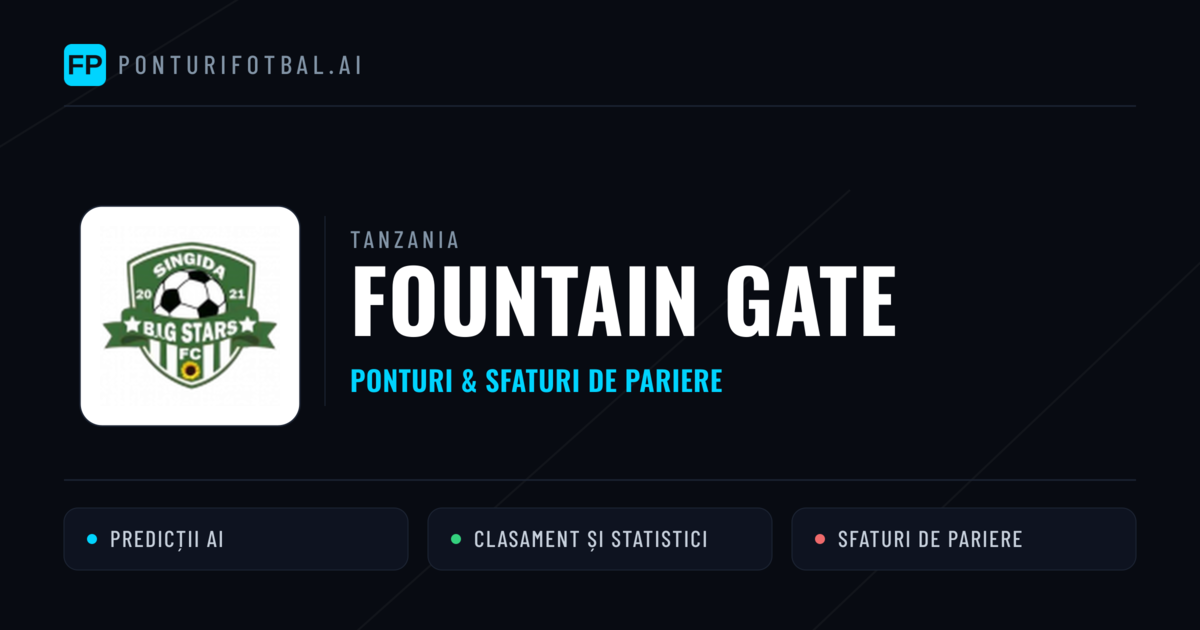 Fountain Gate Ponturi și statistici
