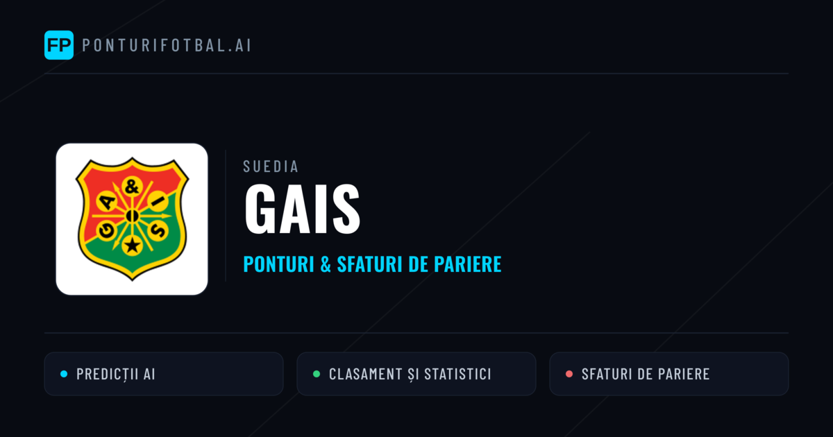 Gais Ponturi și statistici