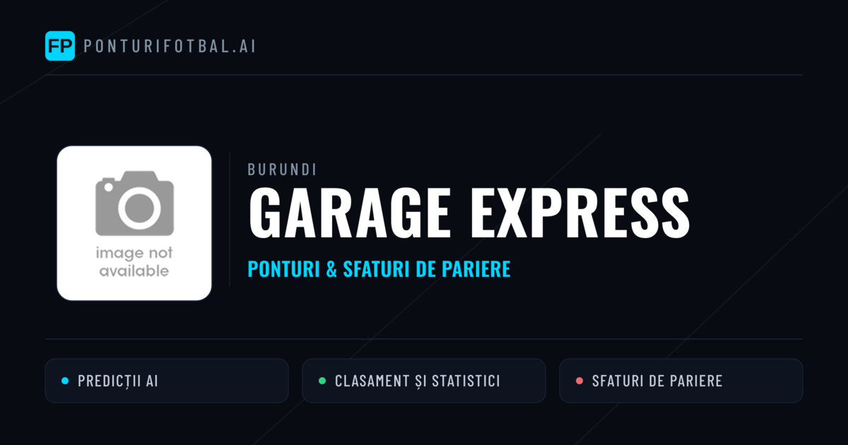 Garage Express Ponturi și statistici
