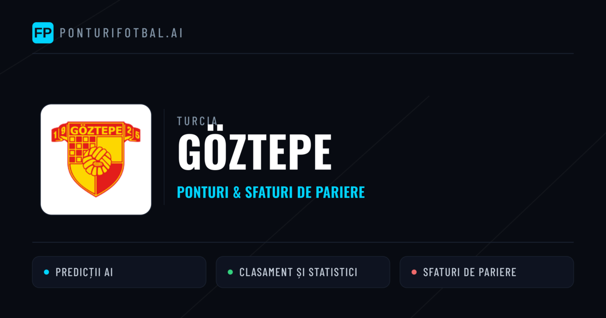 Göztepe Ponturi și statistici