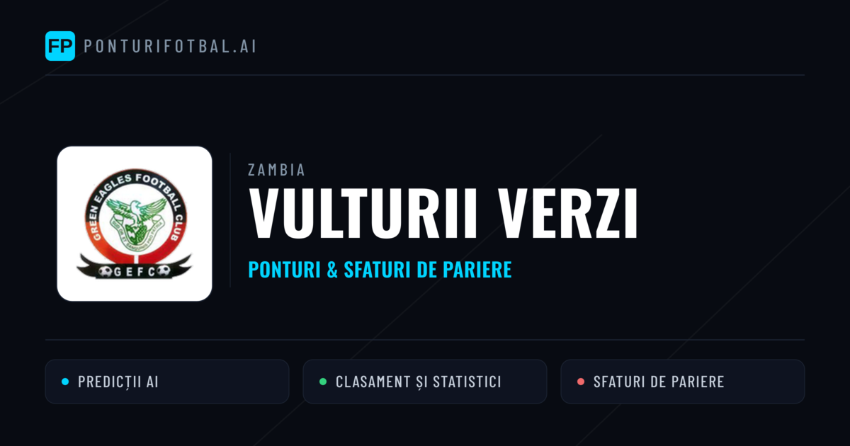 Vulturii Verzi Ponturi și statistici