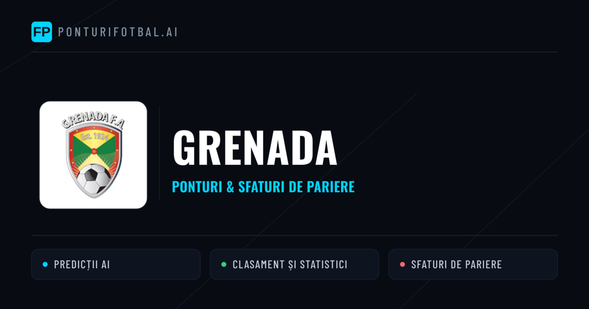 Grenada Ponturi și statistici