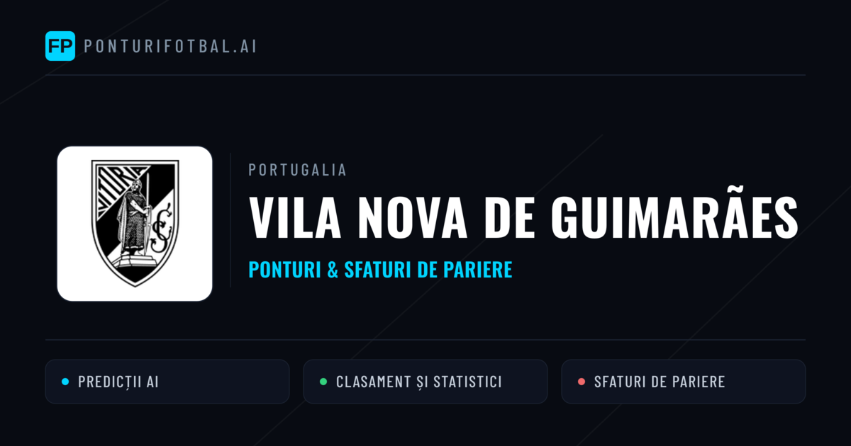 Vila Nova de Guimarães Ponturi și statistici