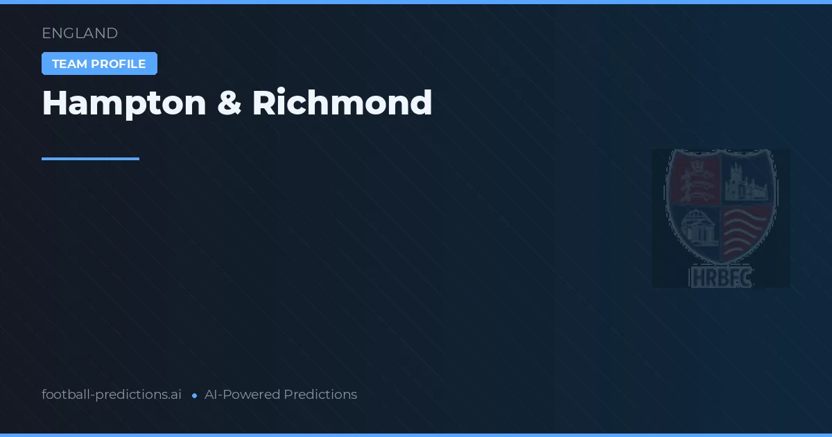 Hampton & Richmond Ponturi și statistici