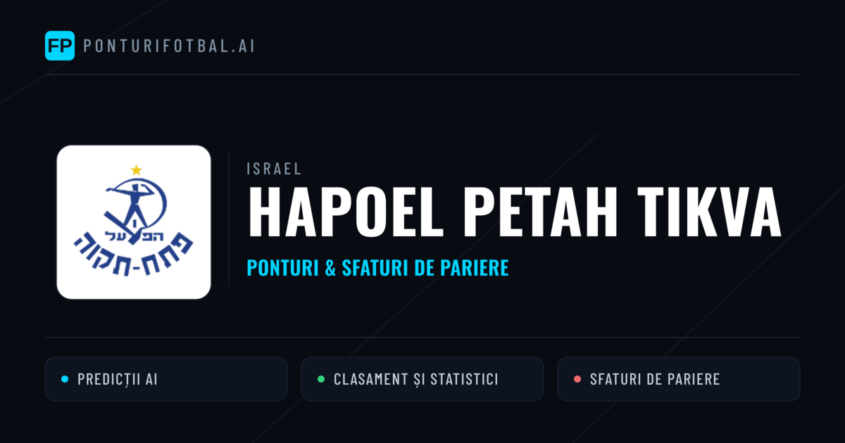 Hapoel Petah Tikva Ponturi și statistici