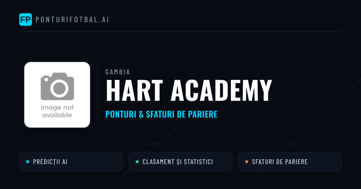 Hart Academy Ponturi și statistici